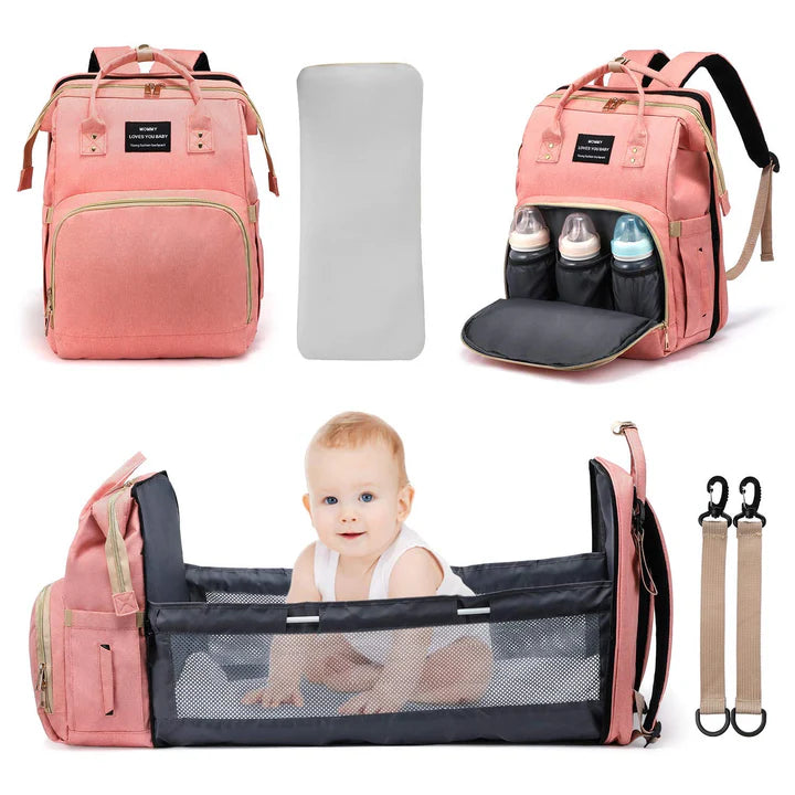 Nuevo Bolso Pañalera Multifuncional