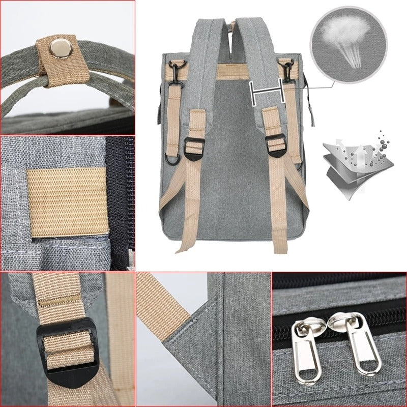 Nuevo Bolso Pañalera Multifuncional