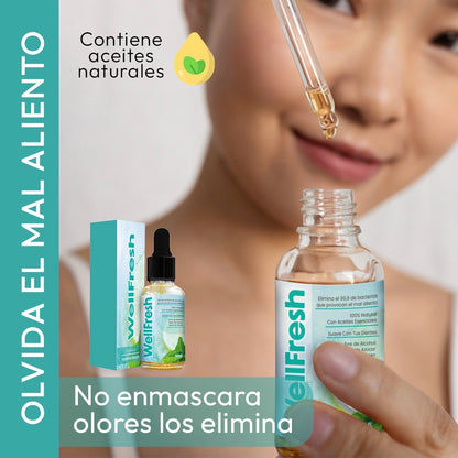 Well Fresh Elimina el Mal Aliento
