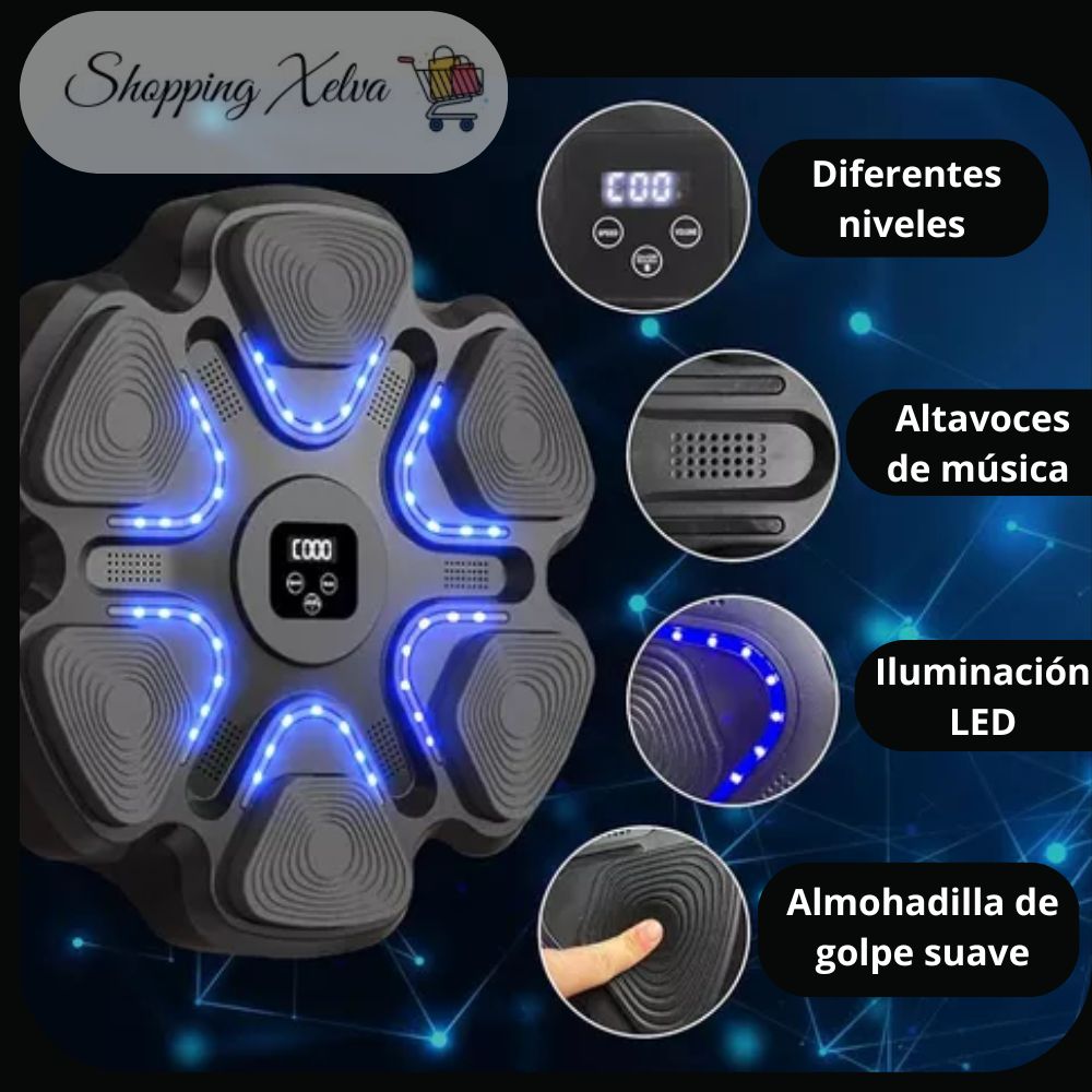 Máquina De Boxeo Inteligente Con Guantes 🥊