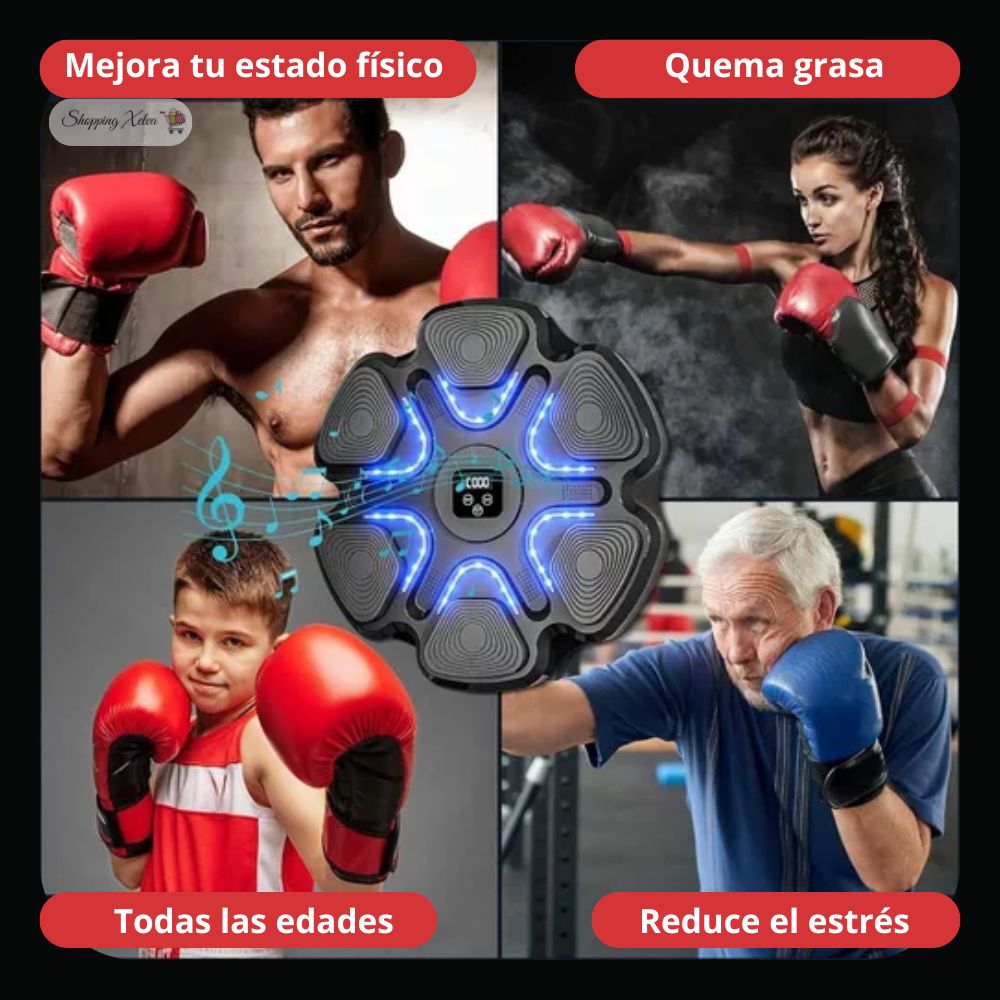 Máquina De Boxeo Inteligente Con Guantes 🥊