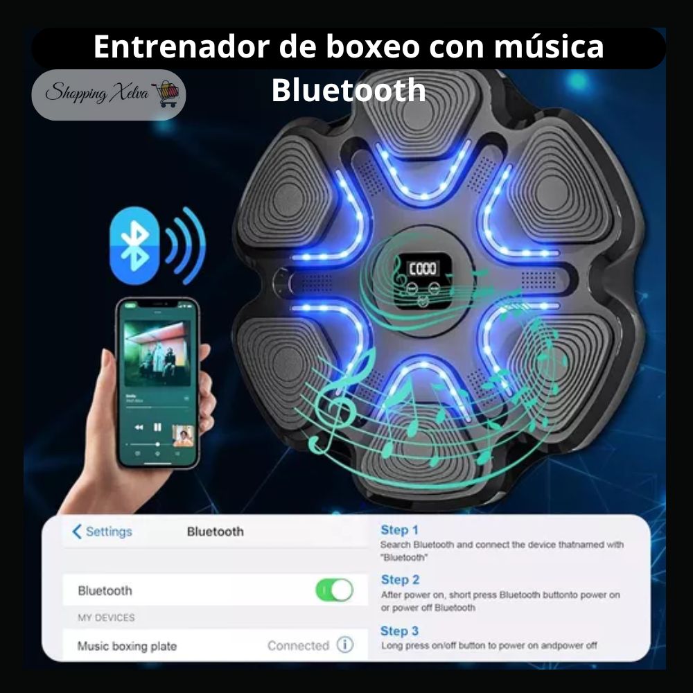 Máquina De Boxeo Inteligente Con Guantes 🥊