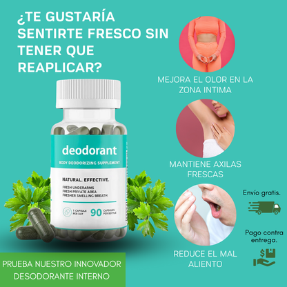 DEOS DESODORANTE ORGANIC PRO
