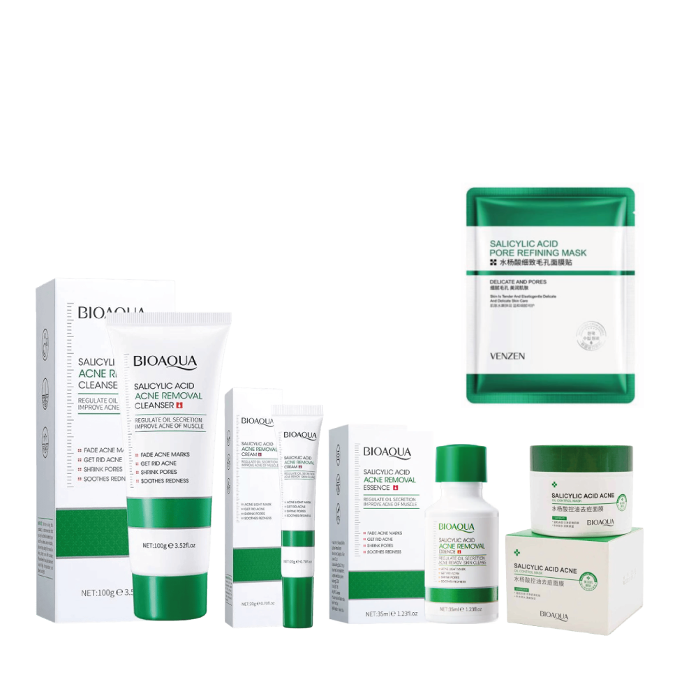 Combo X5  - Kit  Antiacné Ácido Salicílico