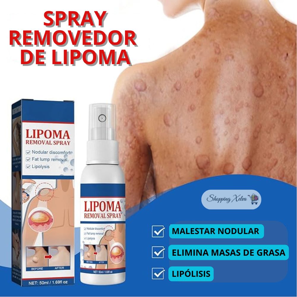 SPRAY  ELIMINACIÓN  LIPOMA 2x1