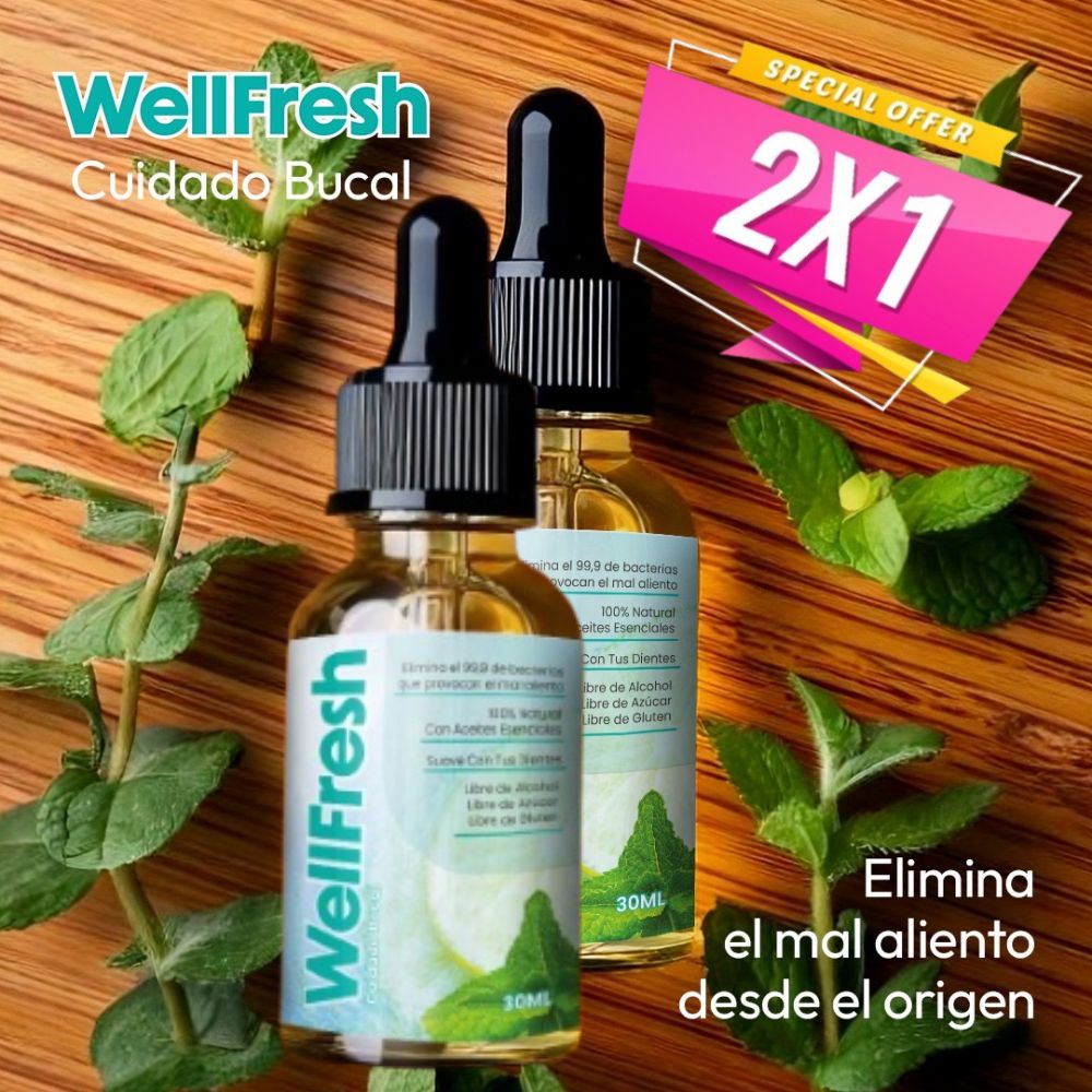 Well Fresh Elimina el Mal Aliento