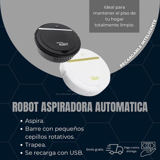 Aspiradora Robótica Pequeña