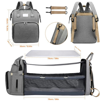 Nuevo Bolso Pañalera Multifuncional